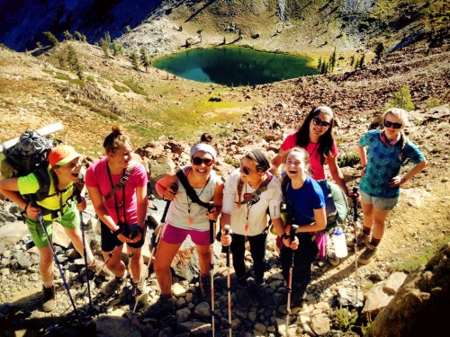 At one point on the backpacking section of our expedition my character really shined. My team and I had been hiking for about seven miles and still had a ways to go. I had been in a pretty lethargic mood because it was hot and I was tired. My attitude really did a backflip though when we walked into this valley and looked up to see soaring peaks of solid stone. I was so happy to see the beautiful landscape around me that my fatigue lifted and I was super excited to keep hiking...I practically flew up the last hill and felt like my attitude and positivity really helped my group make it to our campsite. - KA