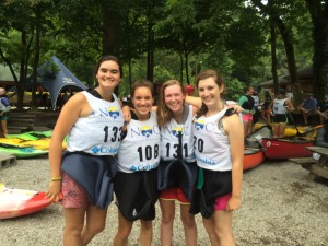 Racers from Camp Green Cove
