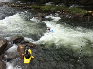 Freestyle practice with Brad