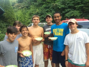 Ice cream social at Endless River Adventures